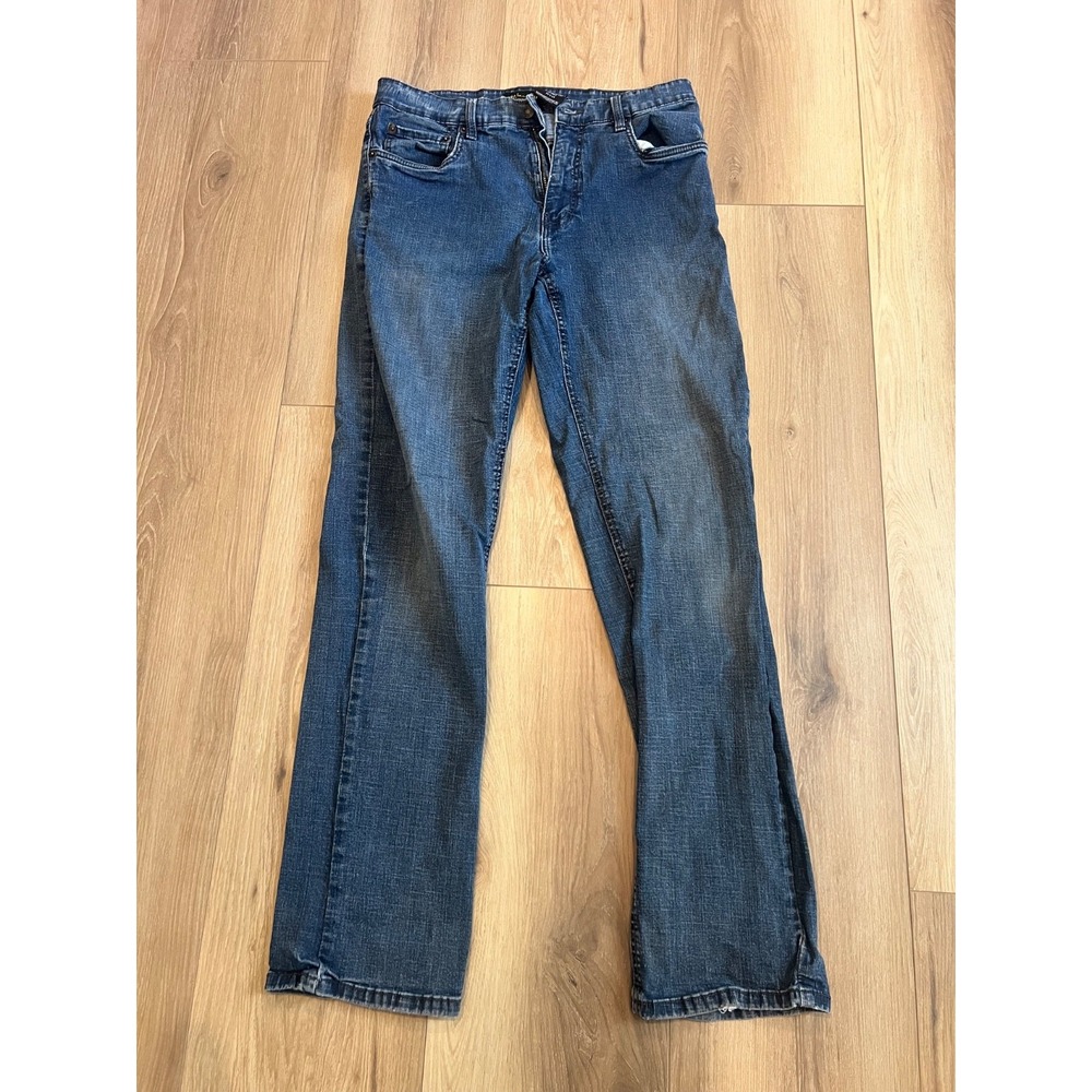 Urban Star Premium Apparel Men's Denim Straight Fit Blue Jeans Size 34x 34